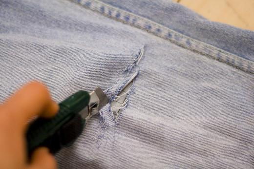 Jak vyrobit džíny nosené sami?