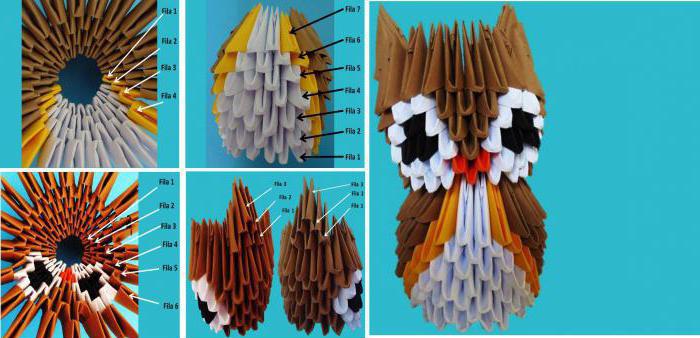 Master-class: jak vyrobit origami sova