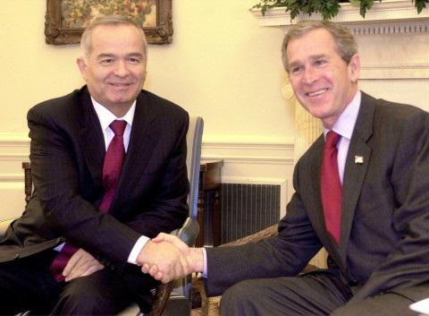 Prezident Islam Karimov Uzbekistán