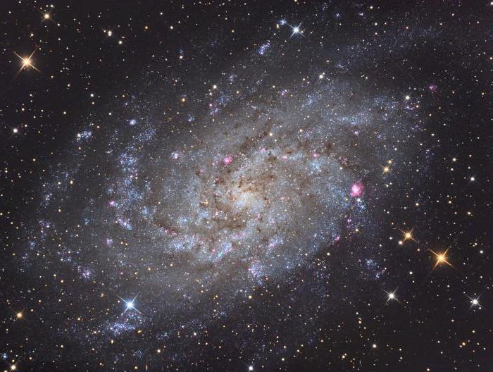 spirální galaxie m33