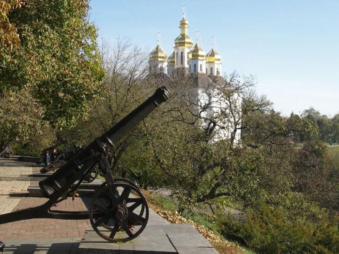 památky Černigov fotografie a popis