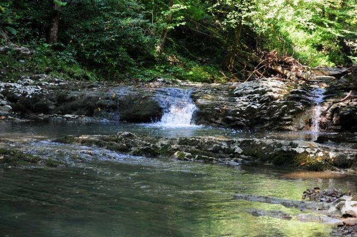 Plesetsk vodopády - unikátní přírodní pohled Gelendzhik